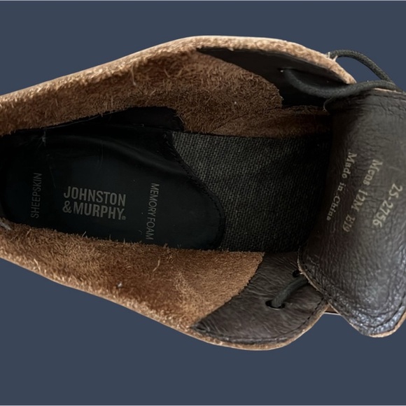 Johnston & Murphy Brown Farley Chukka Leather Boots size 12M main image 5